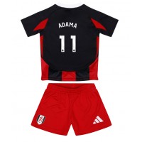 Camiseta Fulham Adama Traore #11 Segunda Equipación Replica 2024-25 para niños mangas cortas (+ Pantalones cortos)